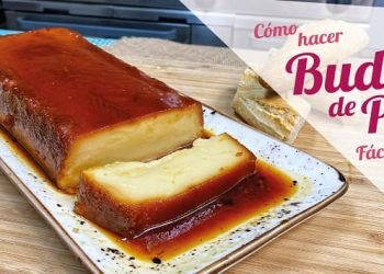 receta budín de pan casero