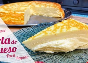 tarta de queso al horno