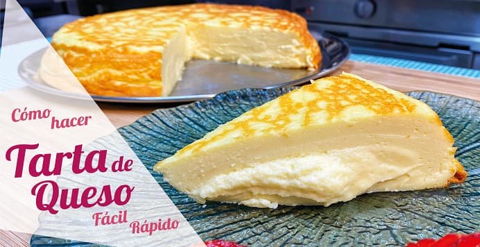 tarta de queso al horno