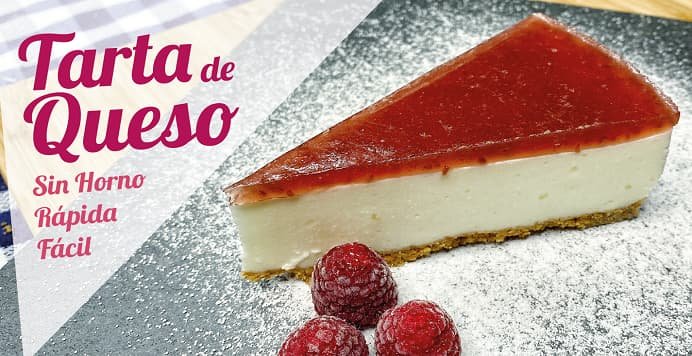 tarta de queso sin horno